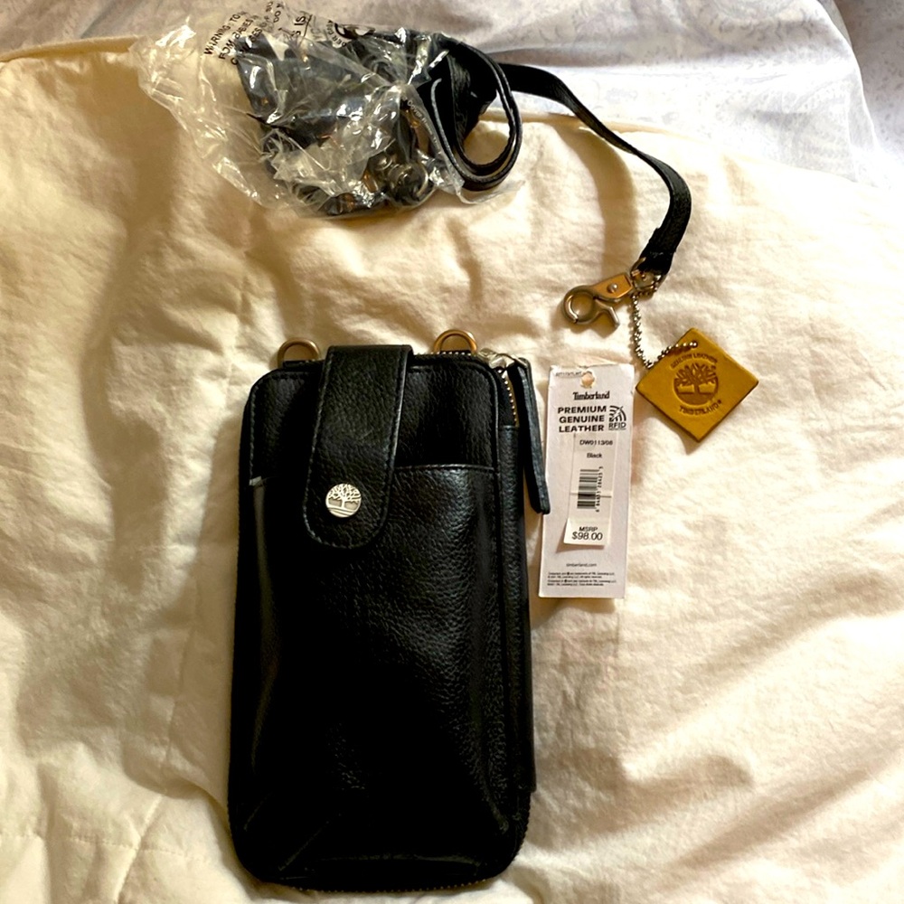 Timberland leather phone Wallet bag